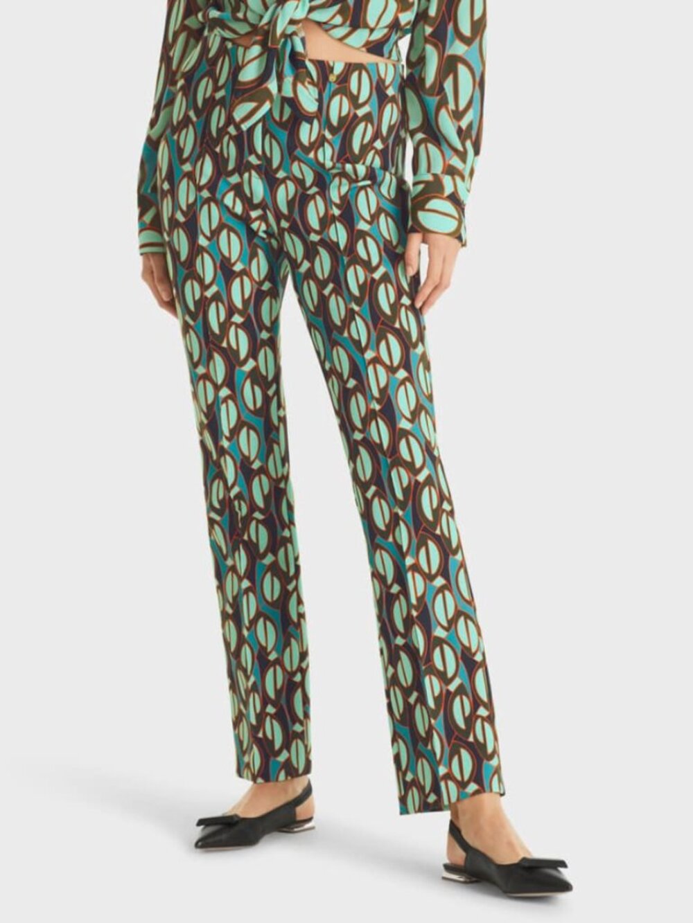Marc Cain | Frederica Soft Malachite Trousers